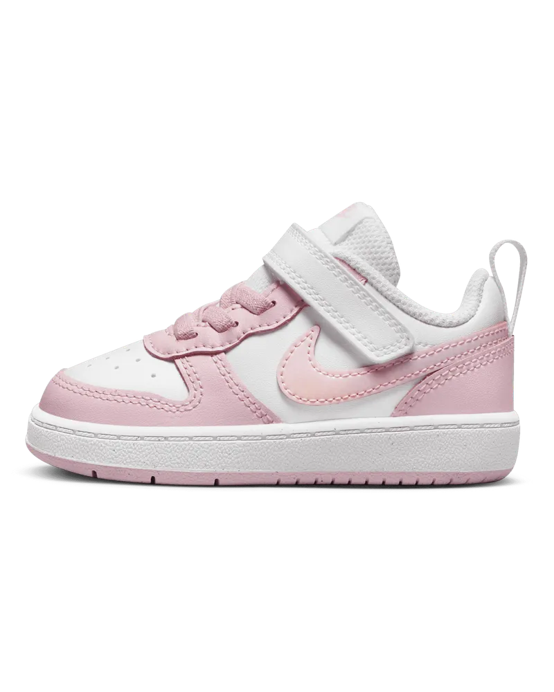 Nike Court Borough Low 2 SE Schuh für Babys und Kleinkinder - Weiß Weiß