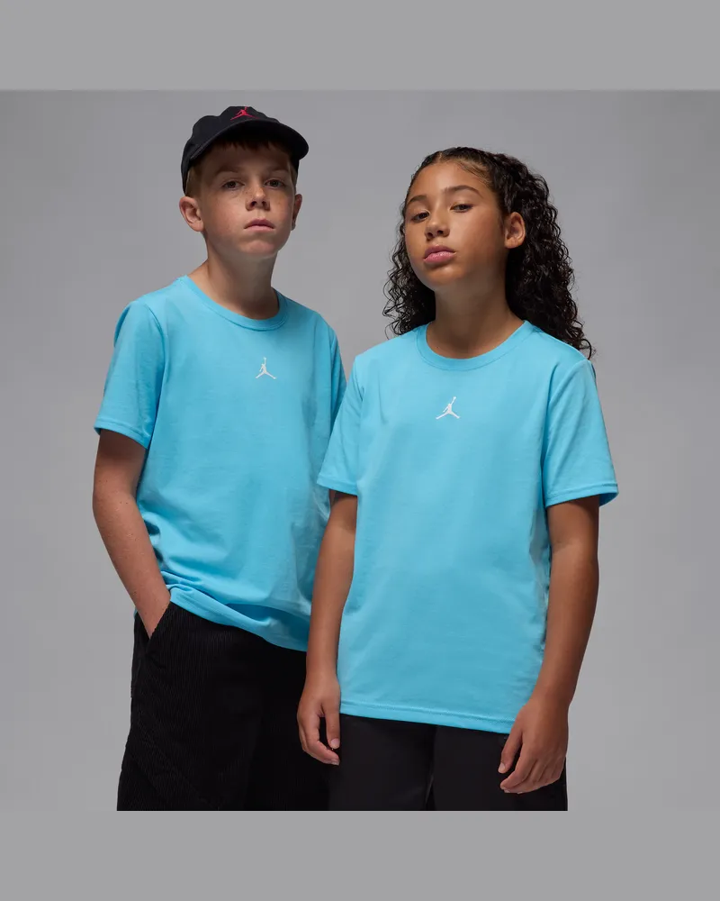 Jordan Dri-FIT Sport Core T-Shirt (ältere Kinder) - Blau Blau