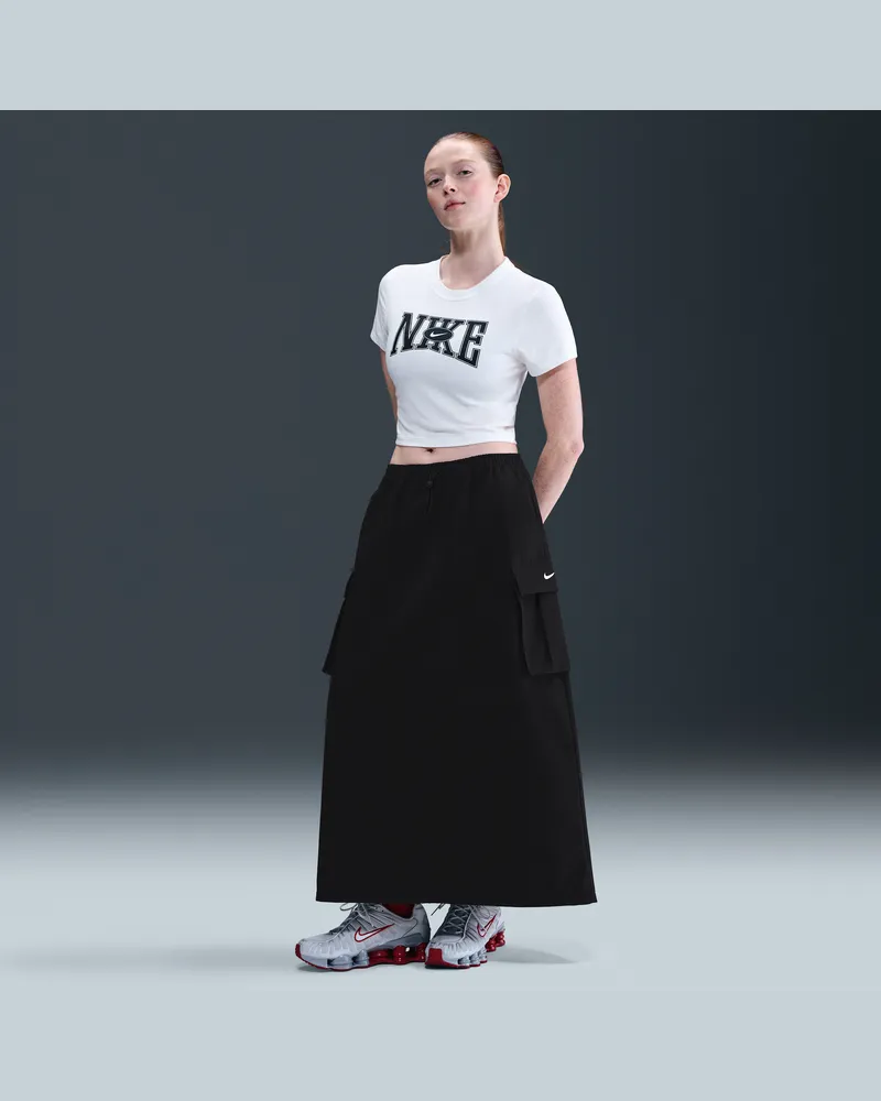 Nike Sportswear weiter Cargo-Rock (Damen) - Schwarz Schwarz