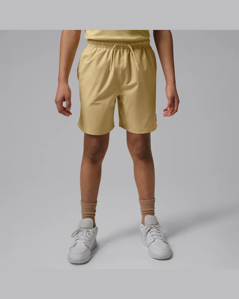 Jordan Jumpman Play-Shorts aus Webmaterial (ältere Kinder) - Gelb Gelb