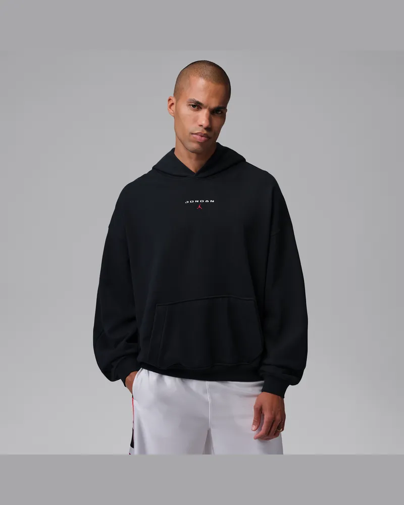 Jordan Flight Fleece Oversize-Hoodie (Herren) - Schwarz Schwarz