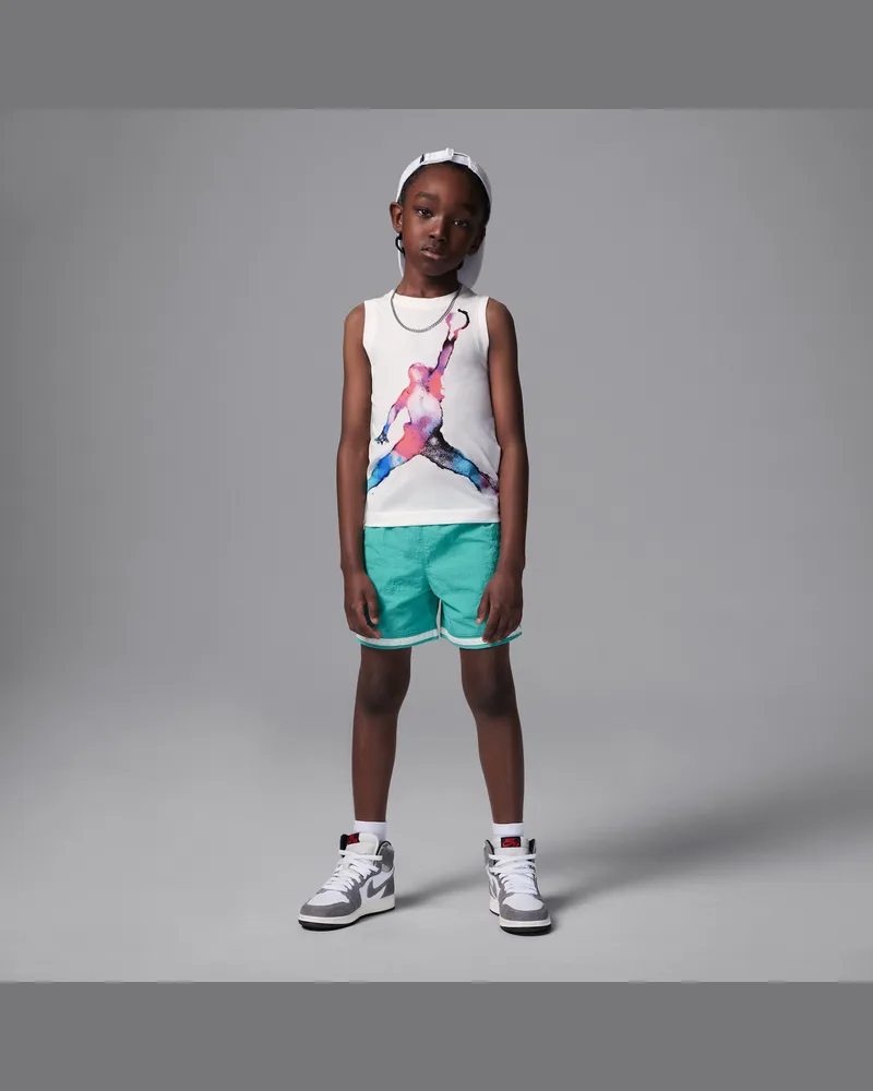 Jordan Poolside 2-teiliges Tanktop-Set (jüngere Kinder) - Grün Grün