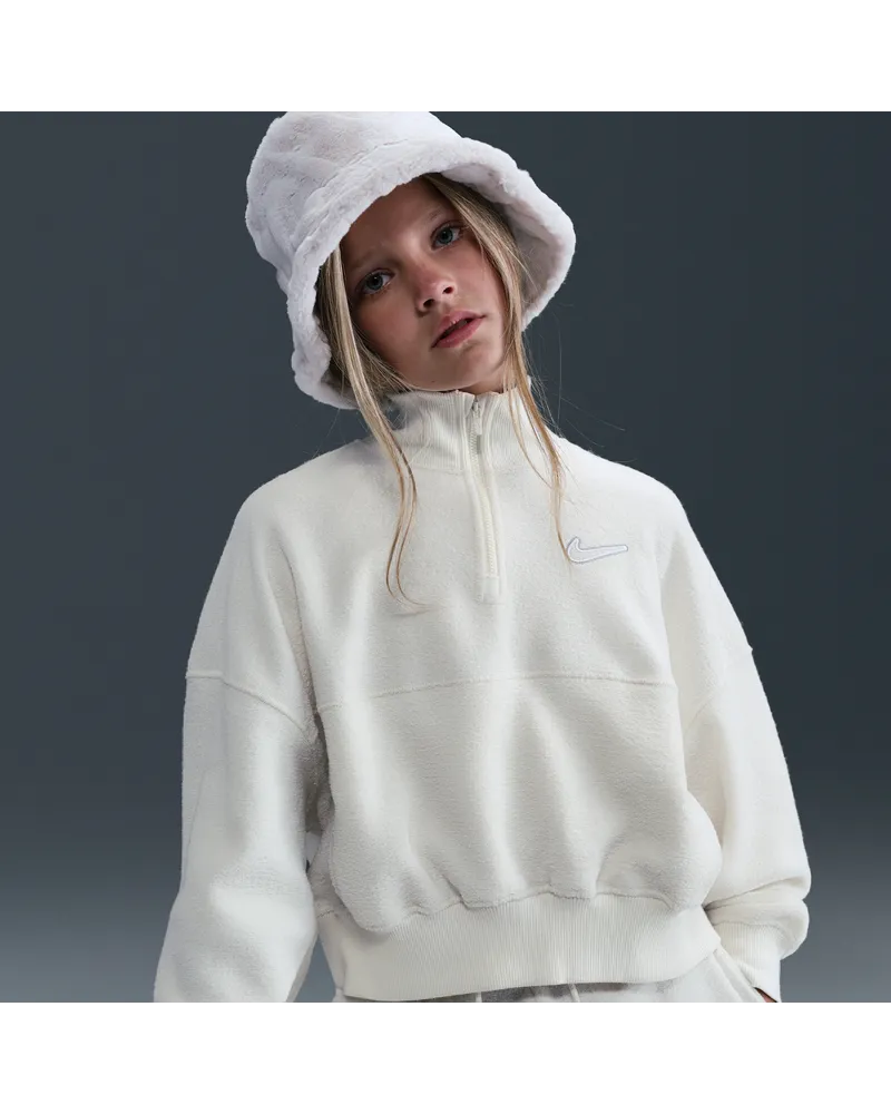 Nike Fleece-Longsleeve (ältere Kinder, Mädchen) - Braun Braun