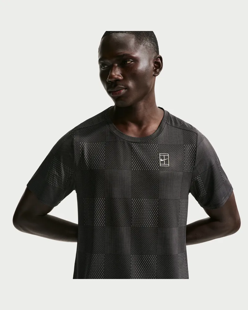 Nike Court Advantage Dri-FIT Oberteil (Herren) - Schwarz Schwarz