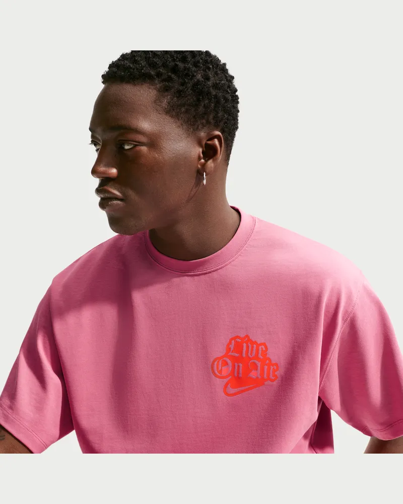 Nike Solo Swoosh T-Shirt (Herren) - Pink Pink