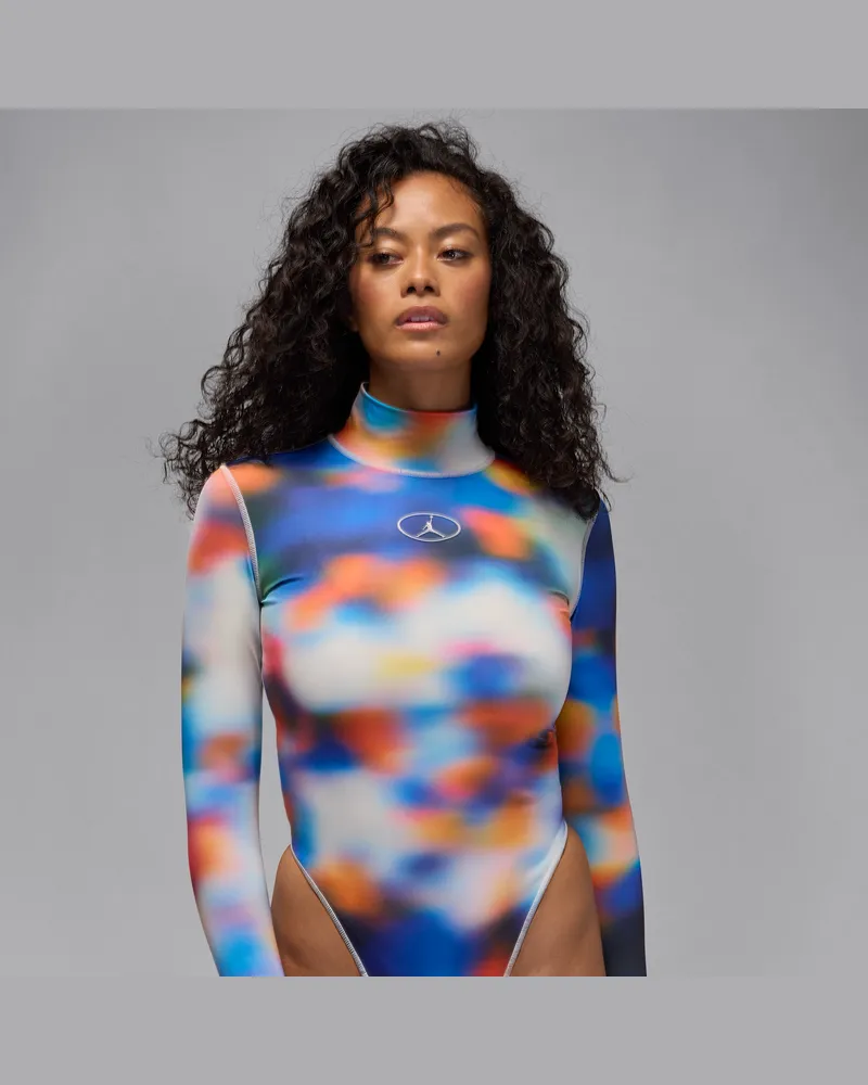 Jordan Flight Mountainside Longsleeve-Bodysuit mit Print (Damen) - Grau Grau