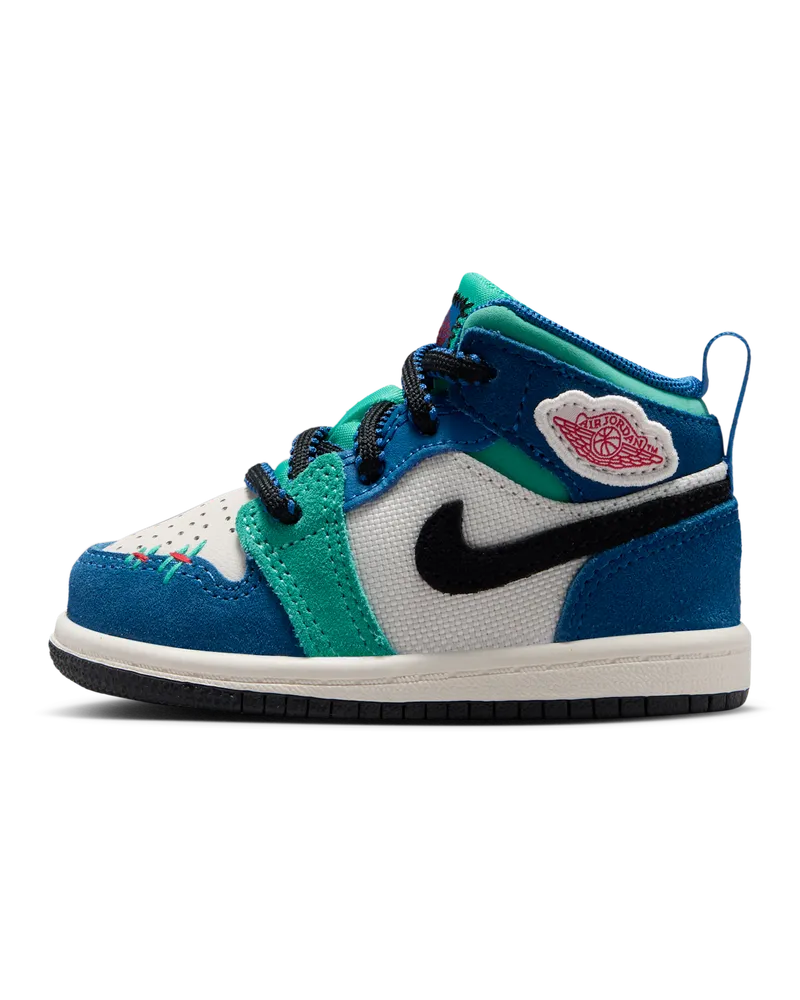 Jordan 1 Mid SE Schuh (Babys/Kleinkinder) - Weiß Weiß