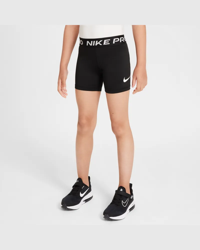 Nike Dri-FIT Pro Shorts für jüngere Kinder - Schwarz Schwarz