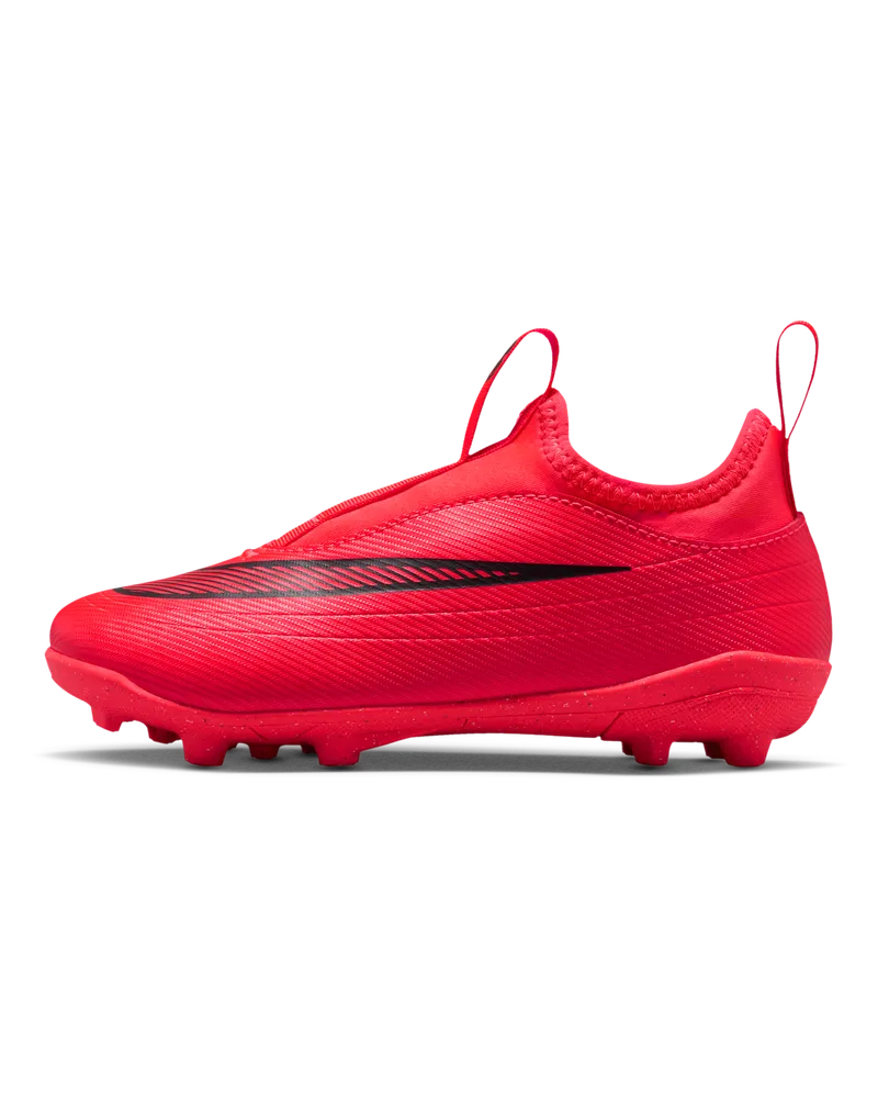 Nike Jr. Mercurial Vapor 17 Club Low-Top-Fußballschuh für verschiedene Böden (jüngere Kinder) - Rot Rot