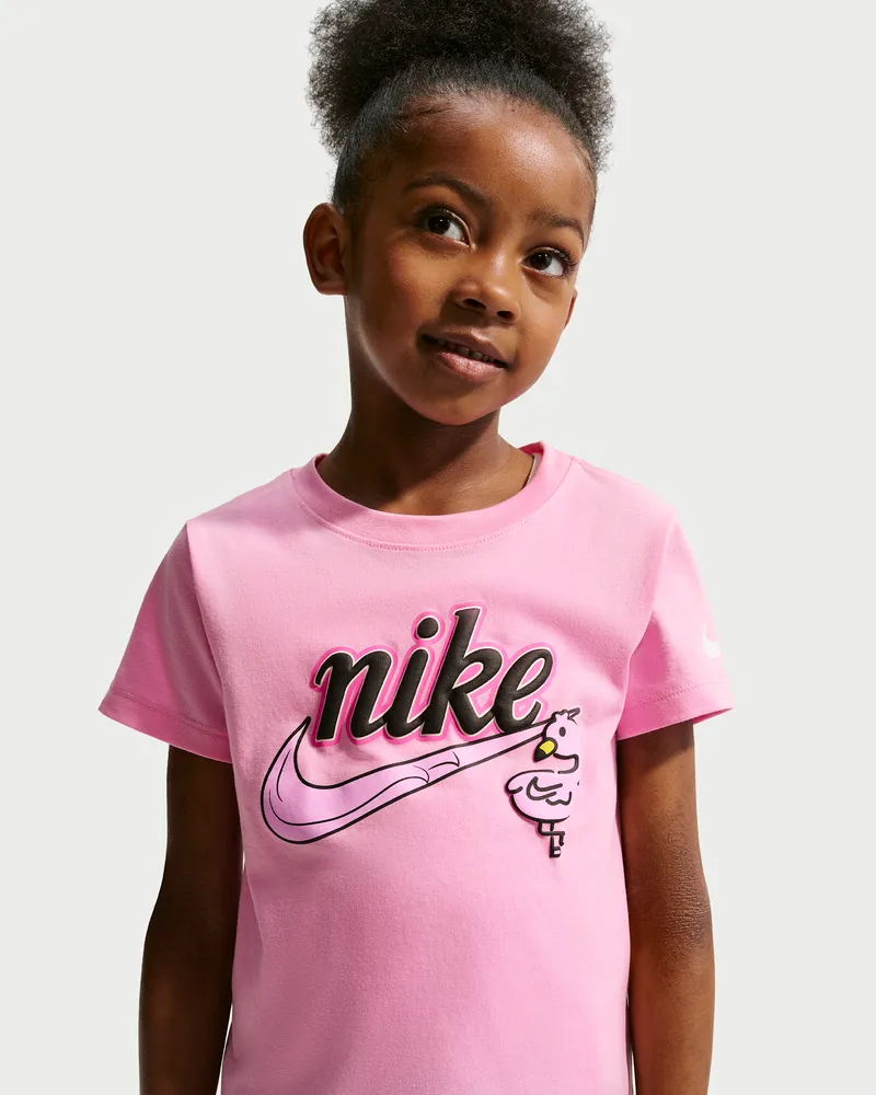 Nike Connected-T-Shirt (jüngere Kinder) - Pink Pink