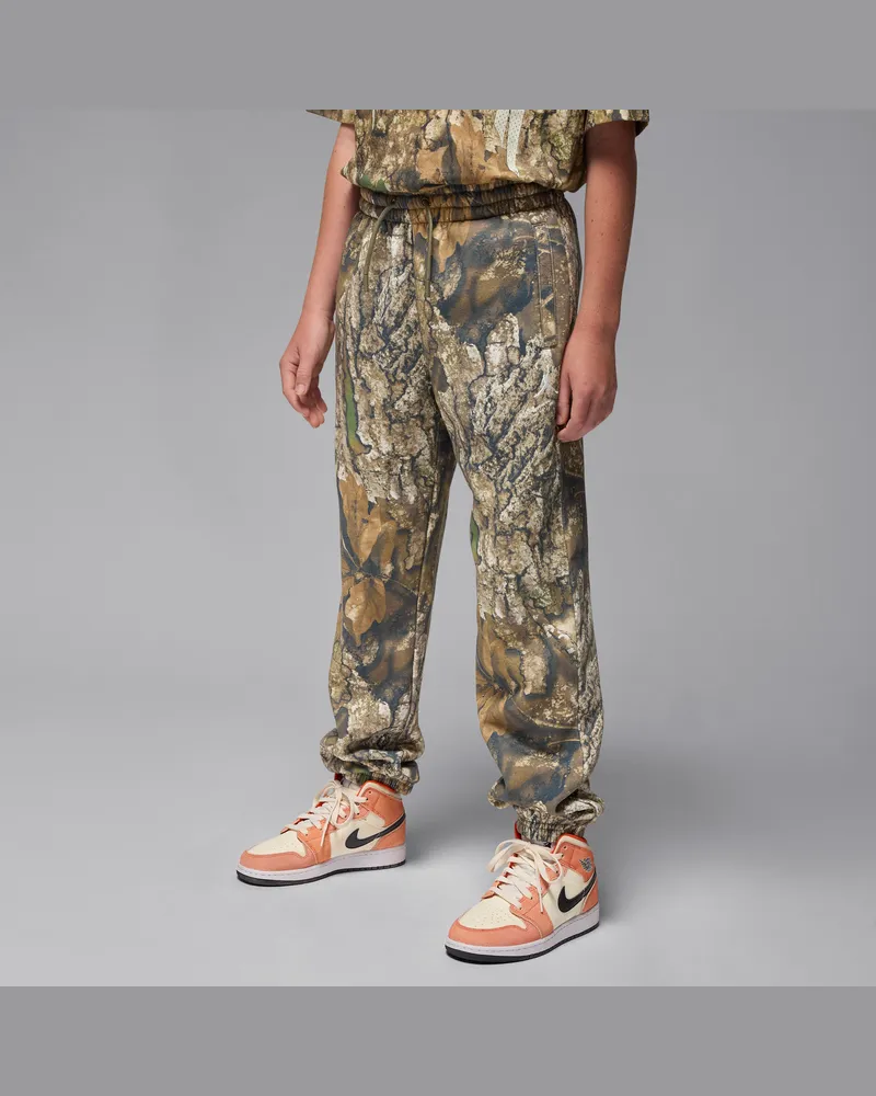 Jordan Realtree Fleece-Hose (ältere Kinder) - Grün Grün