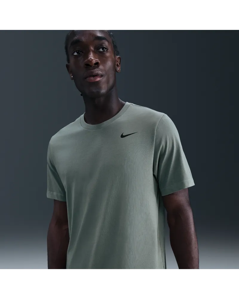Nike Dri-FIT Fitness-T-Shirt für Herren - Grau Grau