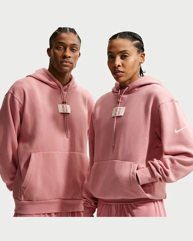 Nike Sabrina Fleece Basketball-Hoodie aus Fleece - Pink Pink