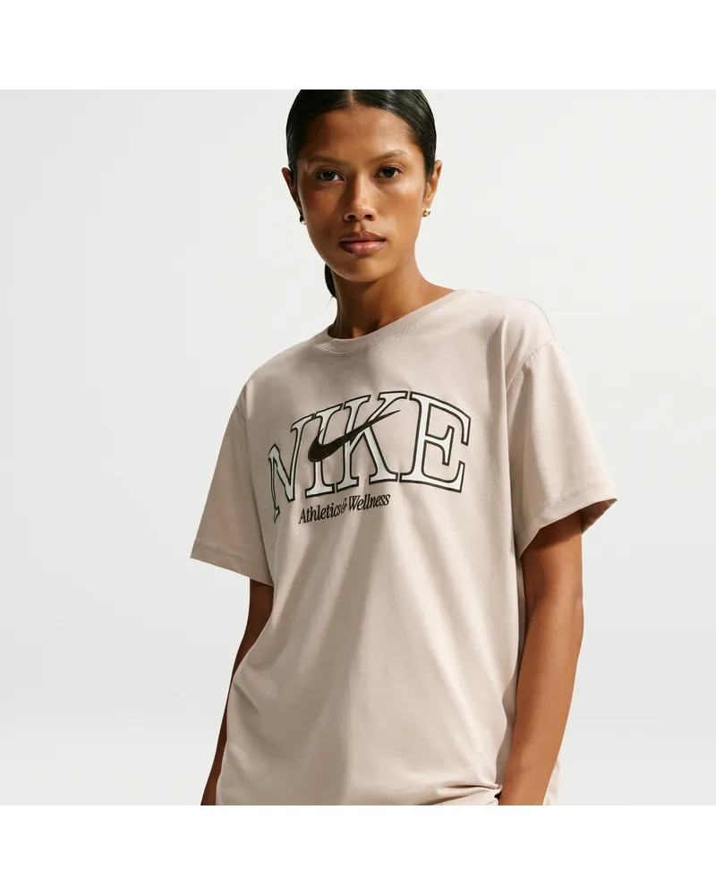 Nike Classic Oversize-T-Shirt (Damen) - Braun Braun
