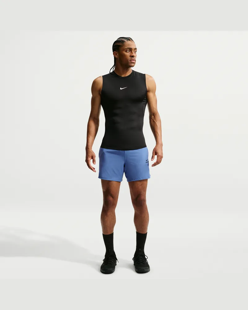 Nike Pro Training Dri-FIT Shorts (ca. 15 cm, Herren) - Blau Blau