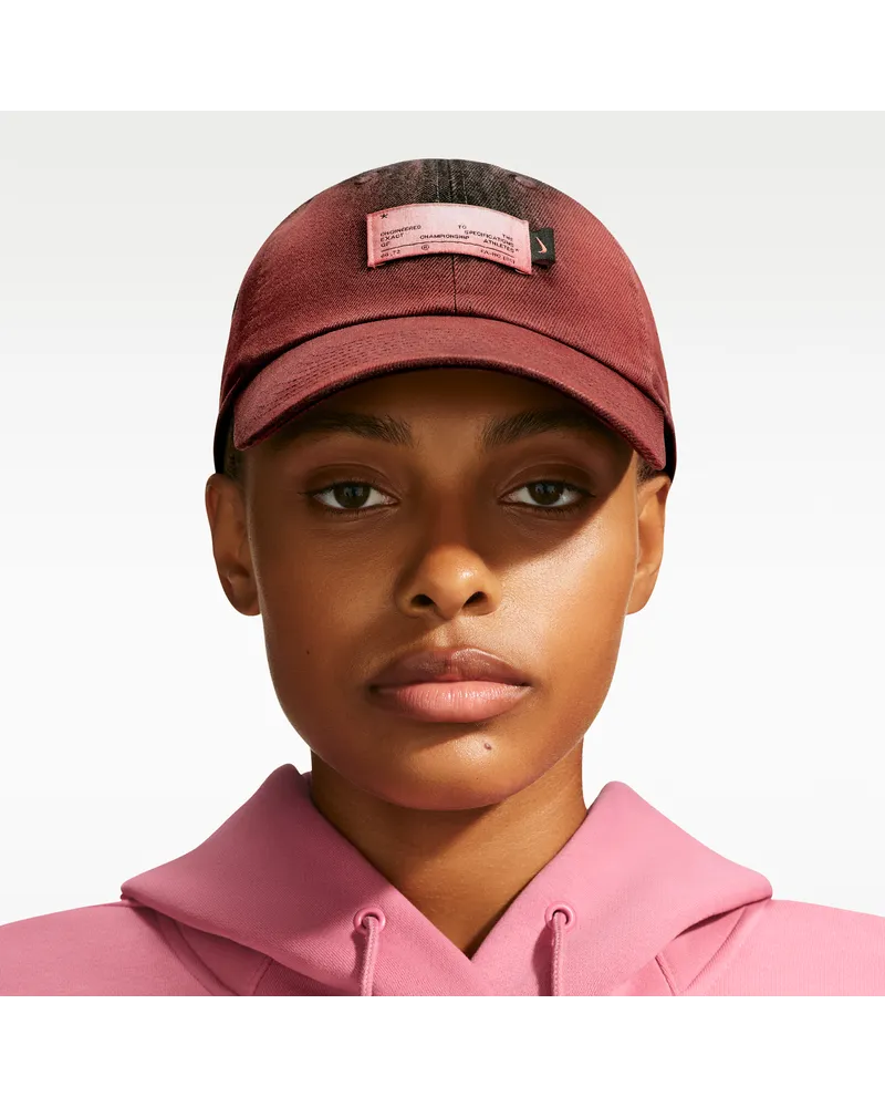Nike Club unstrukturierte Maler-Cap aus Denim - Schwarz Schwarz