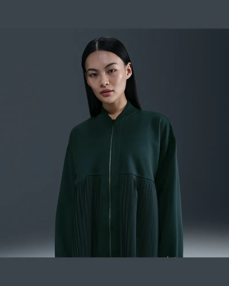 Nike Damenjacke mit Falten - Grün Grün