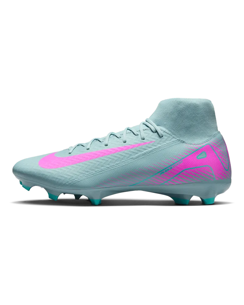 Nike Mercurial Superfly 10 Academy High-Top-Fußballschuh für verschiedene Böden - Grau Grau