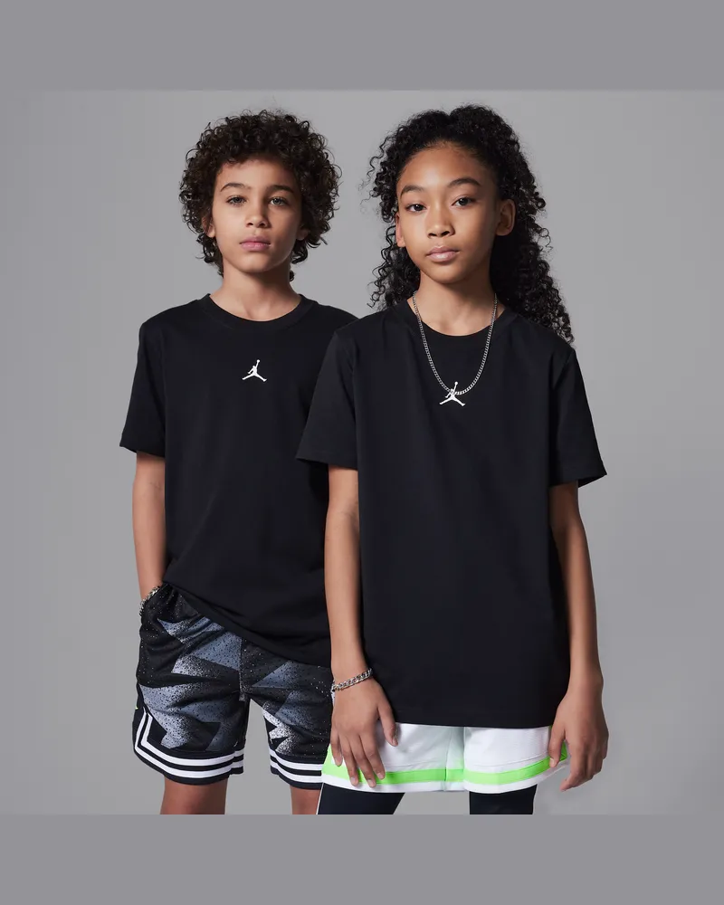 Jordan Dri-FIT Sport Core T-Shirt (ältere Kinder) - Schwarz Schwarz
