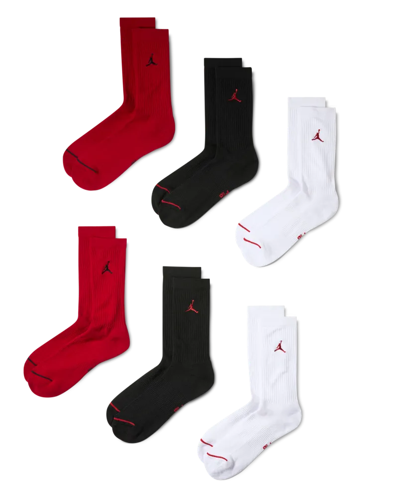 Jordan Everyday gepolsterte Crew-Socken (6 Paar) - Multi-Color Multi-color