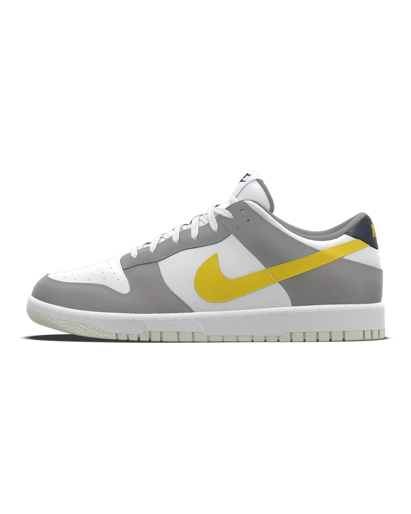 Nike Dunk Low By You personalisierbarer Herrenschuh - Grau Grau