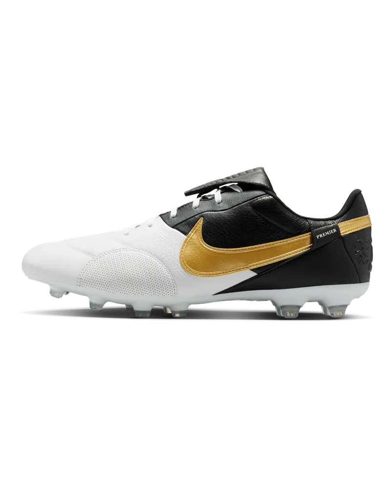 Nike Premier 3 FG Low-Top Fußballschuh - Weiß Weiß