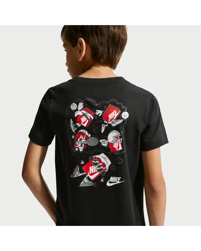 Nike T-Shirt (ältere Kinder) - Schwarz Schwarz