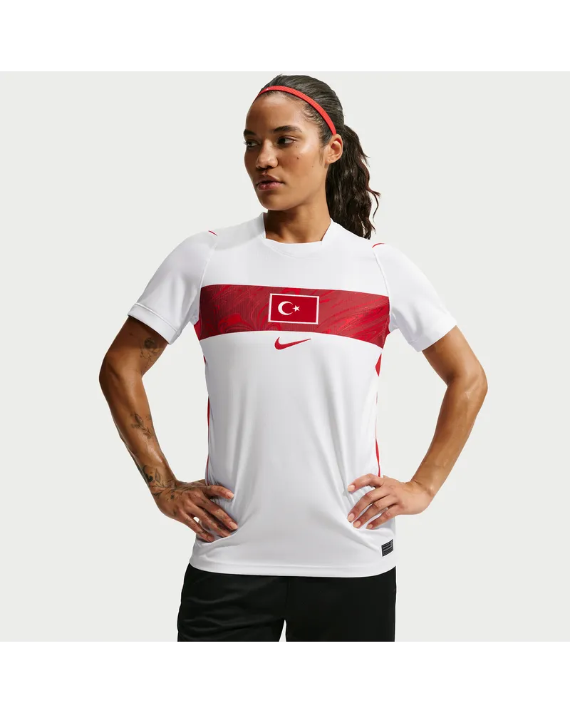 Nike Türkei 2026  Dri-FIT Replika-Fußballtrikot Auswärtsspiel (Herren) - Weiß Weiß