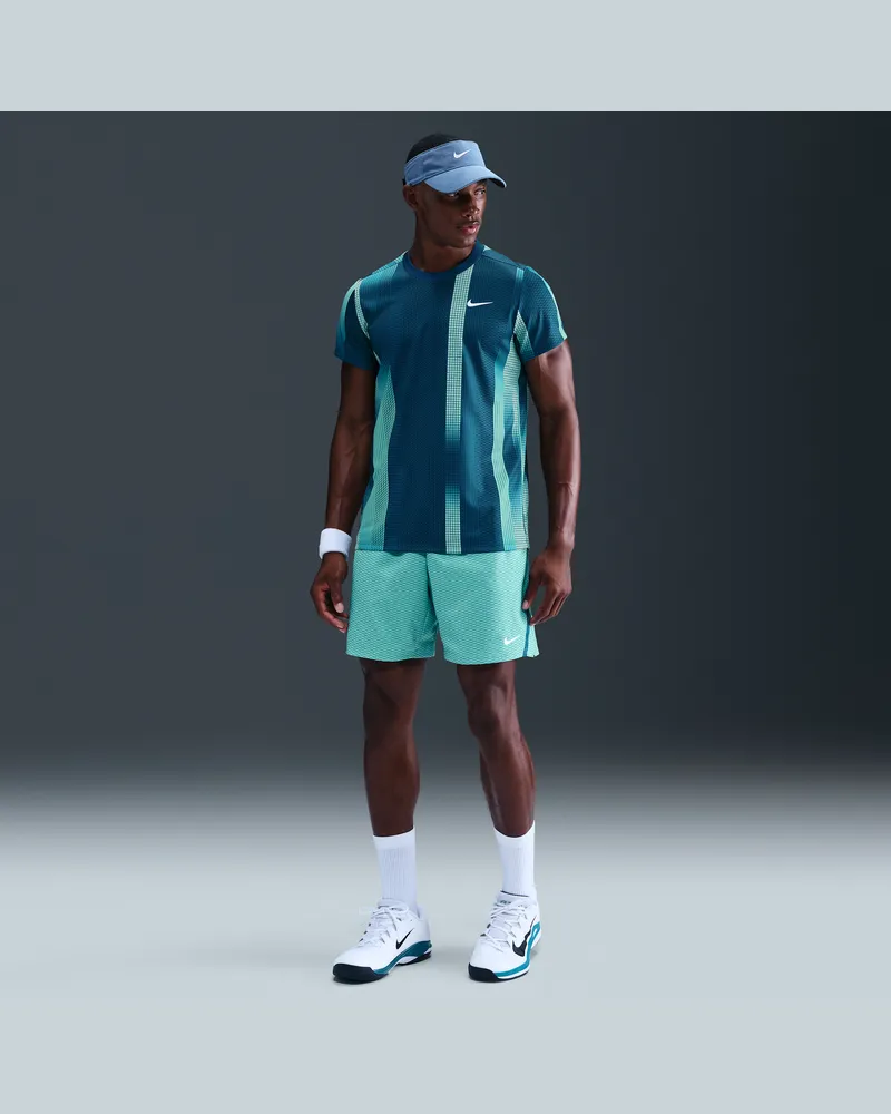 Nike Court Victory Dri-FIT Herren-Tennisshorts (ca. 18 cm) - Grün Grün