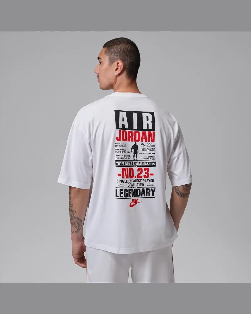 Jordan Flight T-Shirt (Herren) - Weiß Weiß