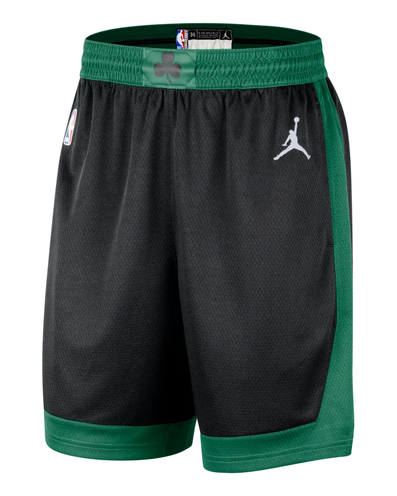 Jordan Boston Celtics Statement Edition  Dri-FIT NBA Swingman Basketballshorts für Herren - Schwarz Schwarz