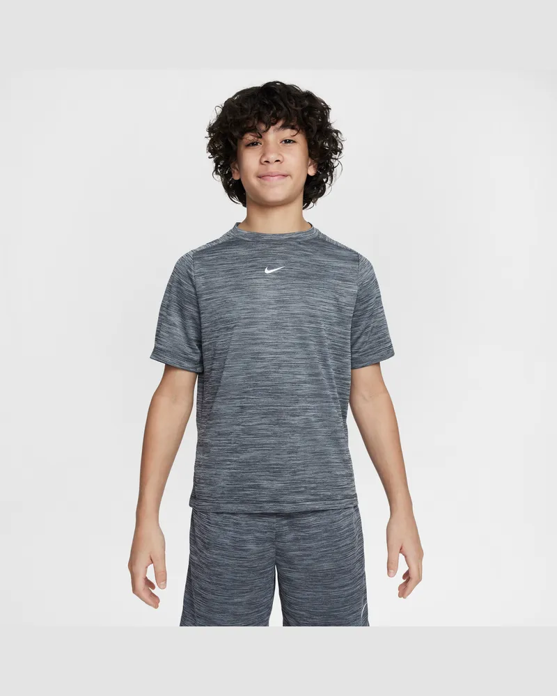 Nike Multi Dri-FIT Kurzarmshirt (ältere Kinder) - Schwarz Schwarz
