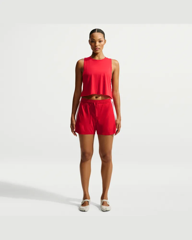 Nike SKIMS Stretch Knit Shorts (Damen, ca. 13 cm) - Rot Rot