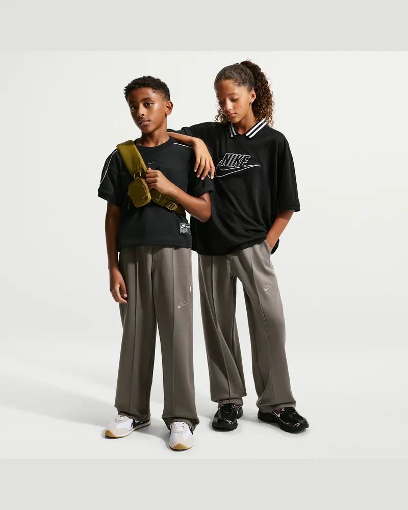 Nike Collection Hose aus Polystrick-Material (ältere Kinder, Jungen) - Grau Grau