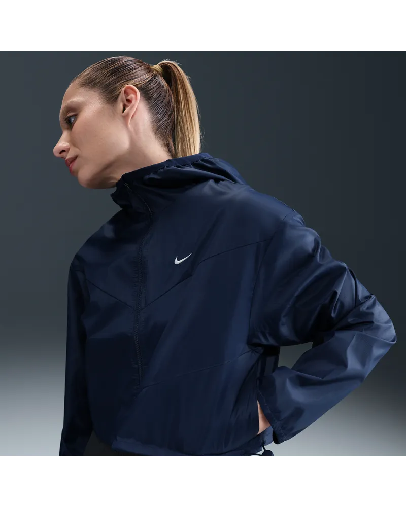 Nike Sportswear Windrunner weite gewebte Kapuzenjacke (Damen) - Blau Blau