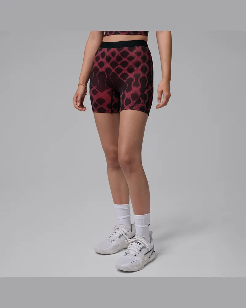 Jordan Sport Dri-FIT Shorts mit hohem Bund (Damen, ca. 12,5 cm) - Schwarz Schwarz