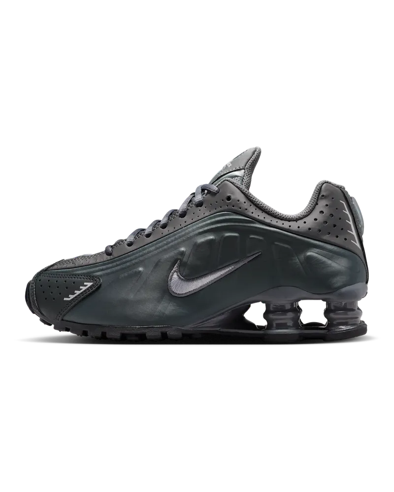 Nike Shox R4 Schuh (ältere Kinder) - Grau Grau