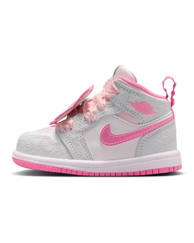 Jordan 1 Mid SE Schuh (Babys/Kleinkinder) - Grau Grau