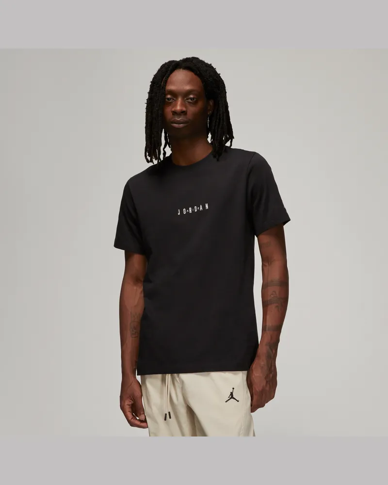 Jordan Air Herren-T-Shirt - Schwarz Schwarz