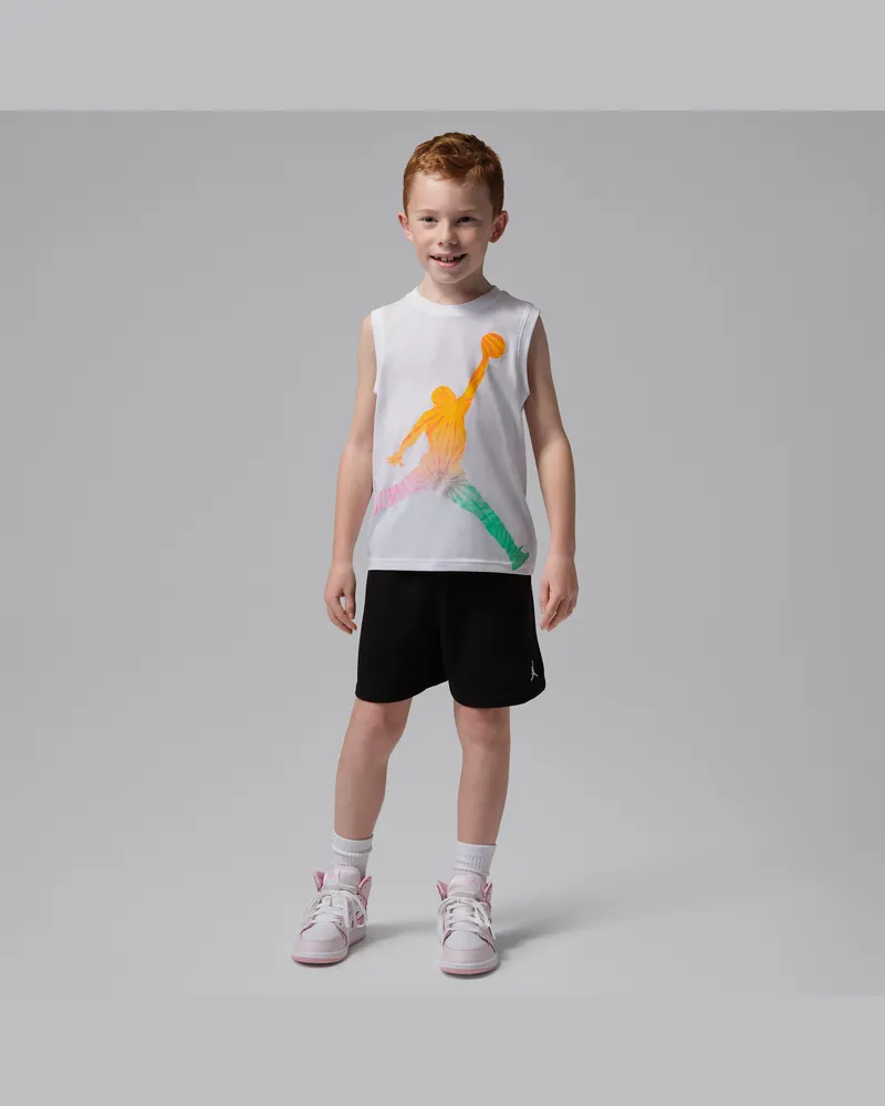 Jordan 2-teiliges Festival-Shorts-Set (jüngere Kinder) - Schwarz Schwarz