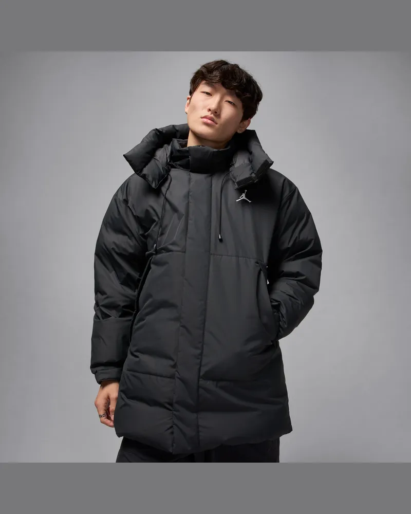 Jordan Flight Daunenparka (Herren) - Schwarz Schwarz