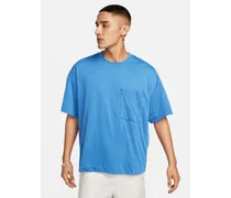 Sportswear Tech Pack Nike Dri-FIT Kurzarm-Oberteil für Herren - Blau