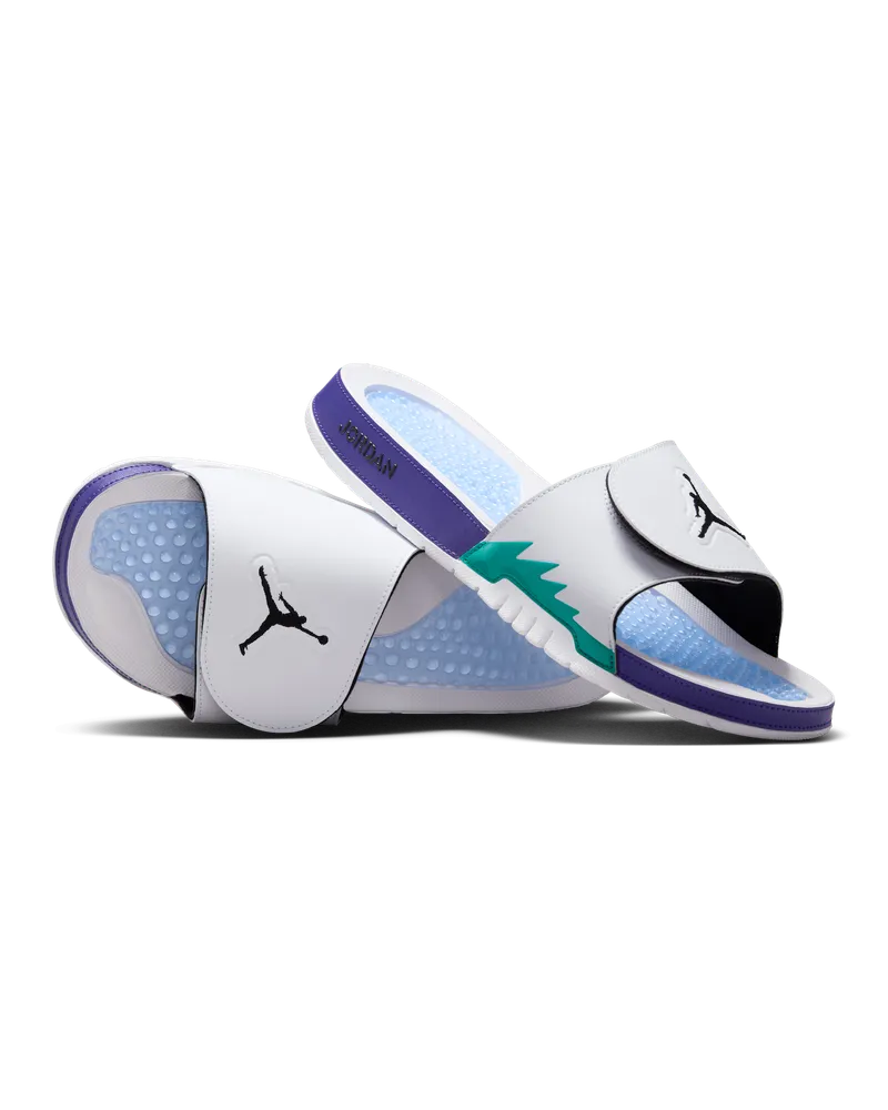 Jordan Hydro 5 Retro Slides (Herren) - Weiß Weiß