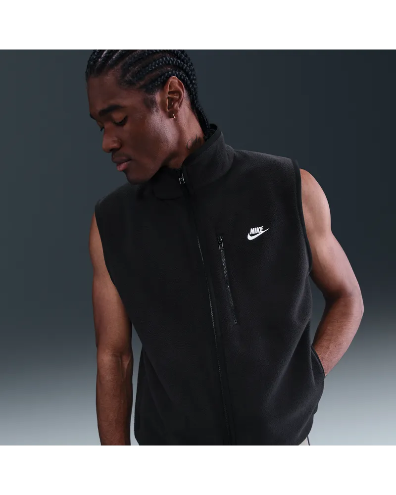 Nike Sportswear Club Winterized-Weste (Herren) - Schwarz Schwarz