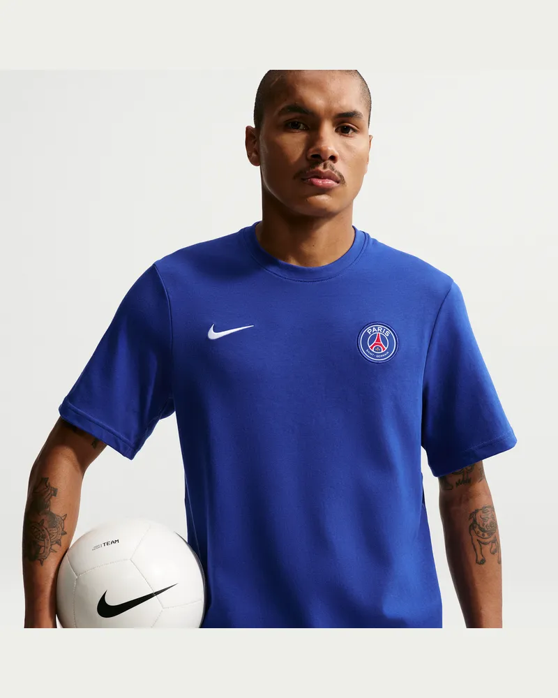 Nike Paris Saint-Germain  Primary-Fußball-T-Shirt (Herren) - Blau Blau