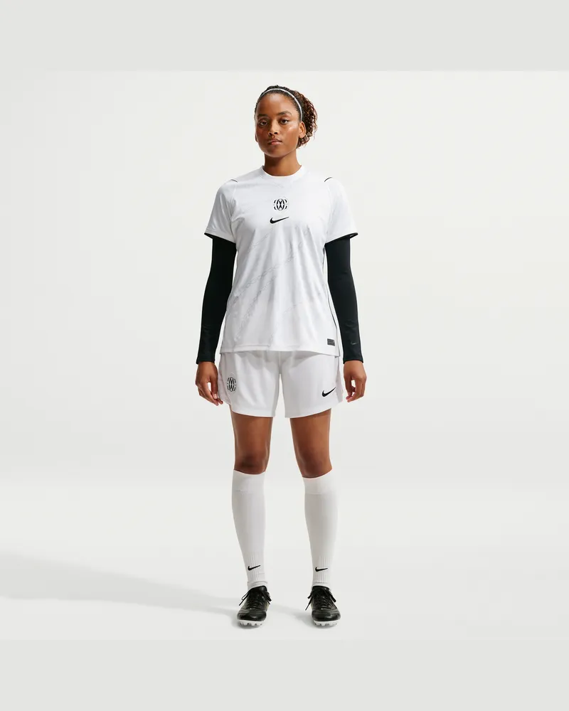 Nike Como Stadium Home  Replika-Fußballshorts mit Dri-FIT-Technologie (Damen) - Weiß Weiß