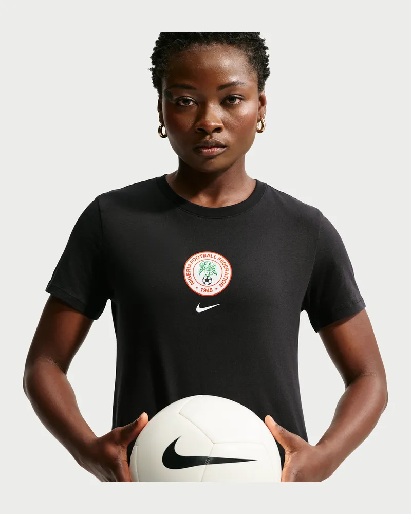 Nike Nigeria  Football T-Shirt (Herren) - Schwarz Schwarz