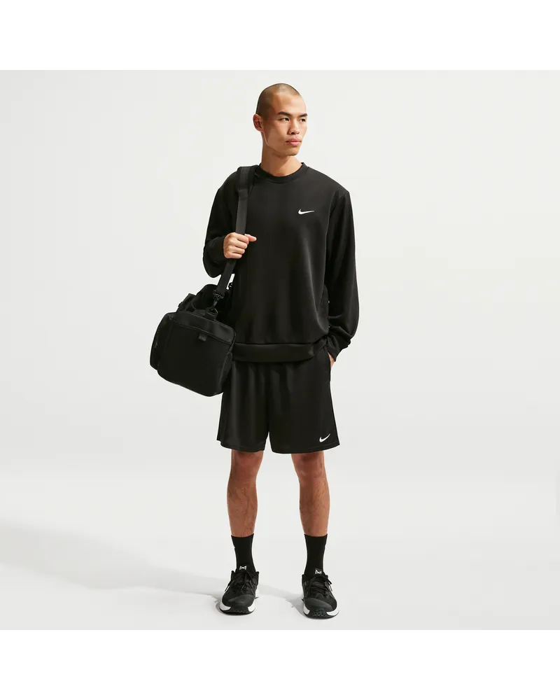 Nike Trainingsshorts (Herren, ca. 18 cm) - Schwarz Schwarz