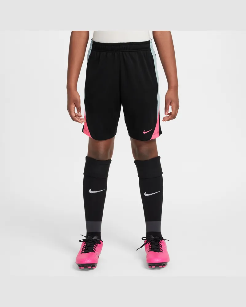 Nike Dri-FIT Strike Fußballshorts für ältere Kinder - Schwarz Schwarz