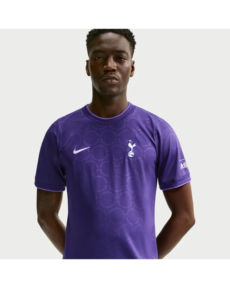 Nike Tottenham Hotspur Third  Dri-FIT Pre-Match-Fußballoberteil (Herren) - Lila Lila